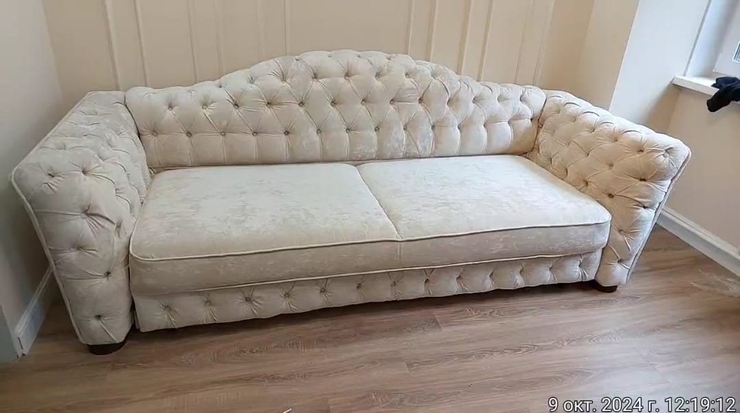 Замена обивки дивана на дому. Решетниково